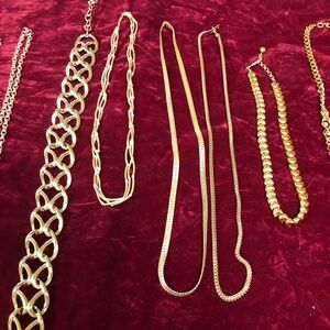 Costume Gold Necklaces